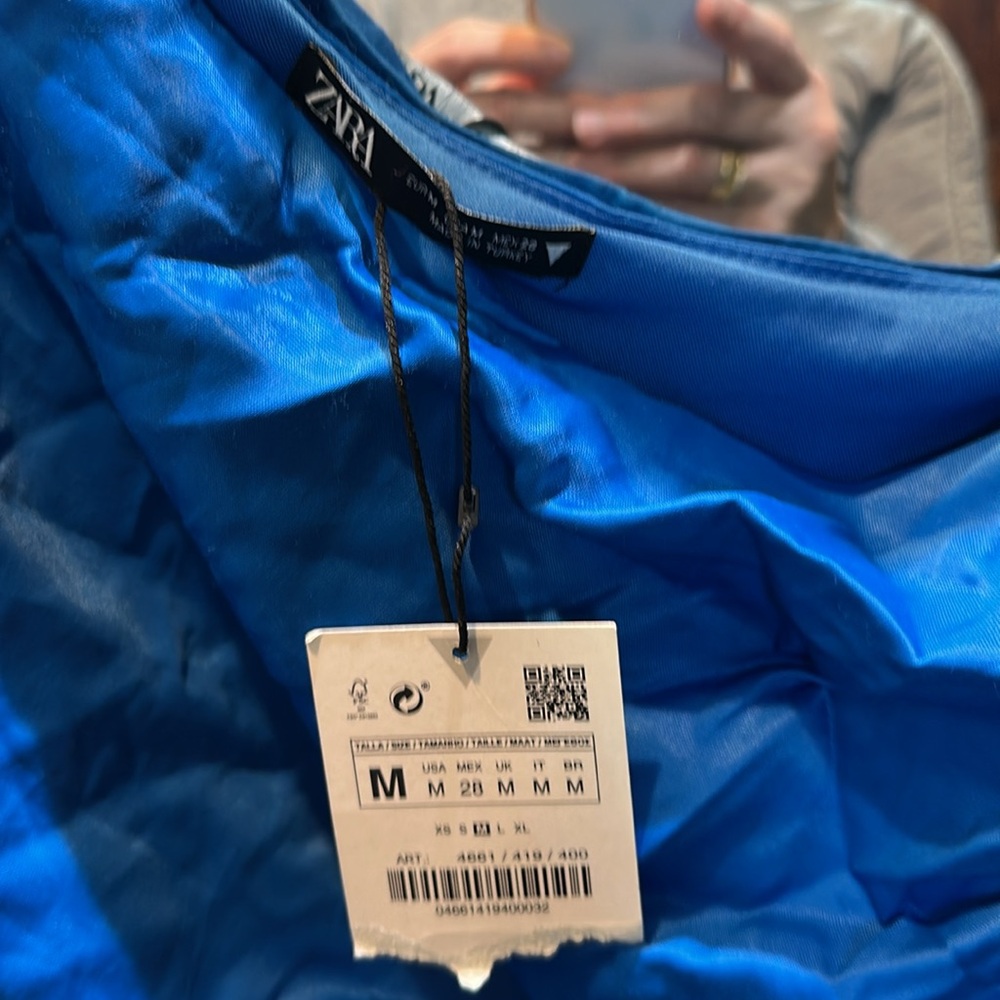 Vibrant Blue Long Sleeve Top - Picture 2 of 5